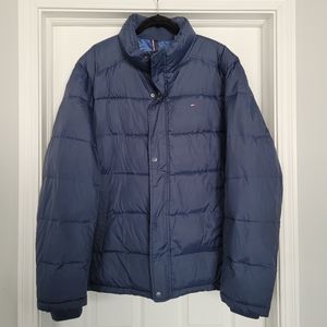 Tommy Hilfiger Navy blue Puffer Coat size 2XL